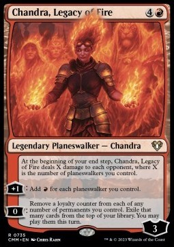 Chandra, Legacy of Fire