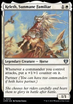 Keleth, Sunmane Familiar
