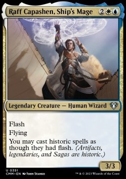 Raff Capashen, Ship's Mage