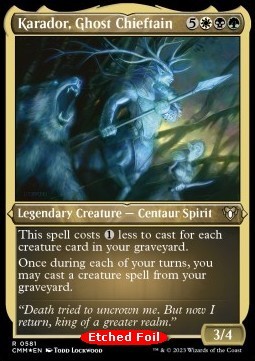 Karador, Ghost Chieftain (V.1)