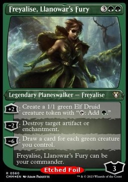 Freyalise, Llanowar's Fury (V.1)