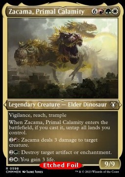 Zacama, Primal Calamity (V.1)