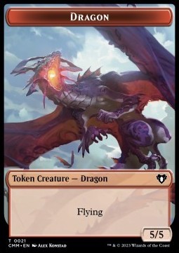 Dragon Token (Red 5/5)