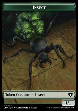 Insect Token (Green 1/1)