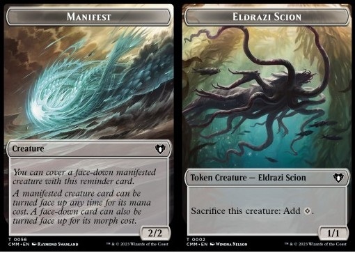Manifest Token // Eldrazi Scion Token (C 1/1)