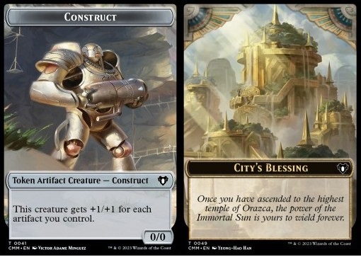 Construct Token (C */*) // City's Blessing Token