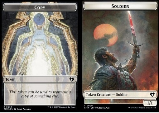 Copy Token // Soldier Token (W 1/1)