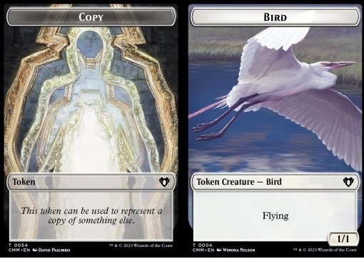 Copy Token // Bird Token (W 1/1)