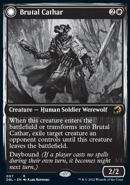 Brutal Cathar // Moonrage Brute