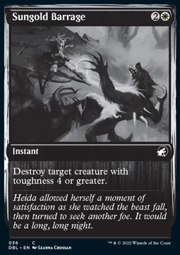 Sungold Barrage