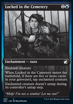 Locked in the Cemetery