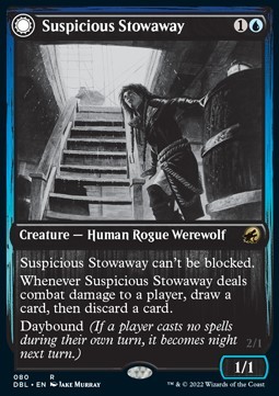 Suspicious Stowaway // Seafaring Werewolf