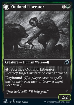 Outland Liberator // Frenzied Trapbreaker