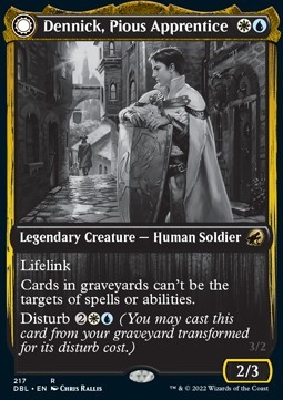 Dennick, Pious Apprentice // Dennick, Pious Apparition