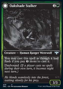 Oakshade Stalker // Moonlit Ambusher