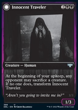 Innocent Traveler // Malicious Invader