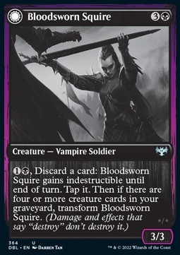 Bloodsworn Squire // Bloodsworn Knight