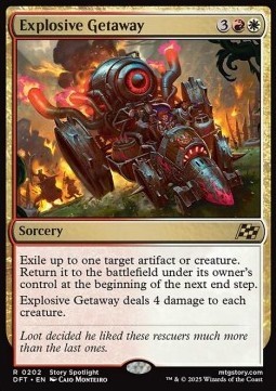 Explosive Getaway