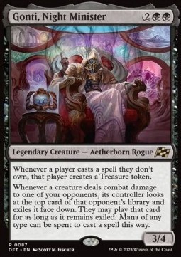 Gonti, Night Minister
