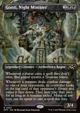 Gonti, Night Minister