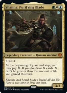 Shanna, Purifying Blade