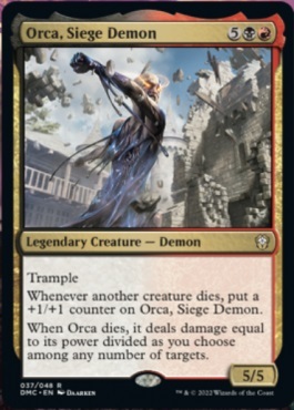 Orca, Seige Demon