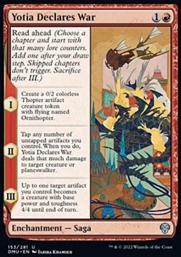 Yotia Declares War