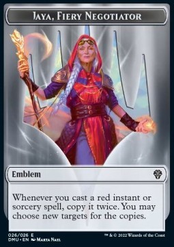 Jaya, Fiery Negotiator EMBLEM