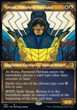 Stenn, Paranoid Partisan (V.1)