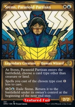 Stenn, Paranoid Partisan (V.2)