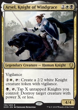 Aryel, Knight of Windgrace