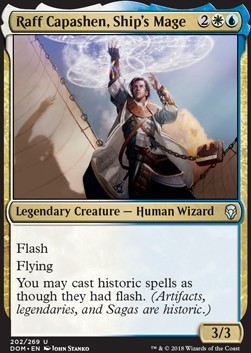 Raff Capashen, Ship's Mage