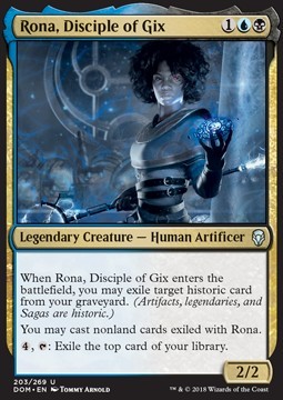 Rona, Disciple of Gix