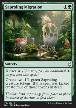 Saproling Migration