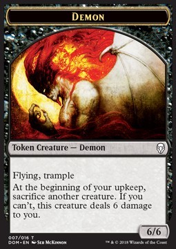 Demon Token (Black 6/6)