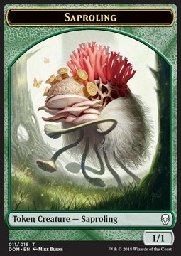 Saproling Token (Green 1/1) (Version 1)