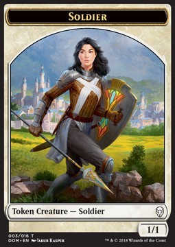 Soldier Token (White 1/1)