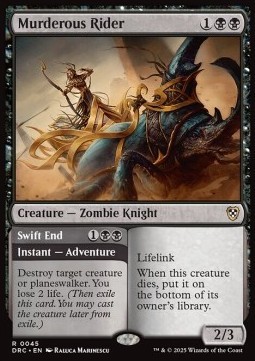 Murderous Rider // Swift End