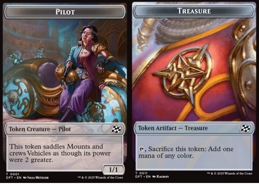 Pilot Token (C 1/1) // Treasure Token
