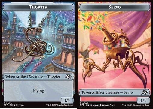 Thopter Token (A 1/1) // Servo Token (A 1/1)
