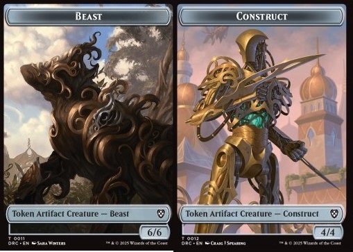 Beast Token (A 6/6) // Construct Token (A 4/4)