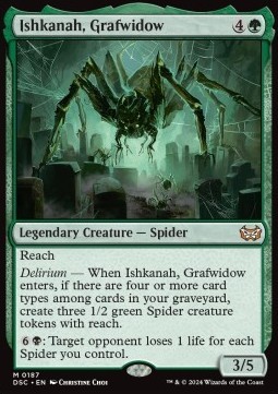 Ishkanah, Grafwidow