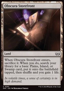 Obscura Storefront