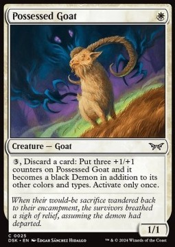 Possessed Goat