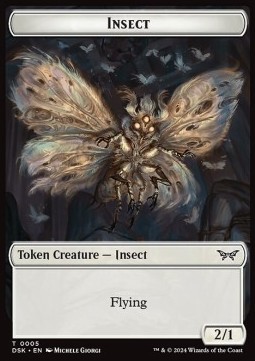 Insect Token (White 2/1)