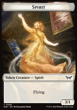 Spirit Token (White 3/1)