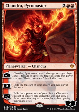 Chandra, Pyromaster