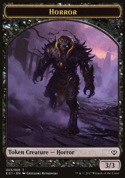 Horror Token (B 3/3) / Zombie Token (B 2/2)