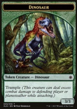 Treasure Token / Dinosaur Token (G 3/3) (Version 1)