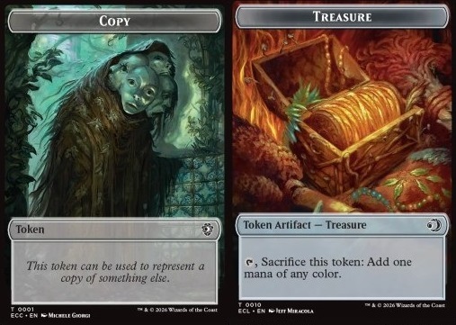 Copy Token // Treasure Token